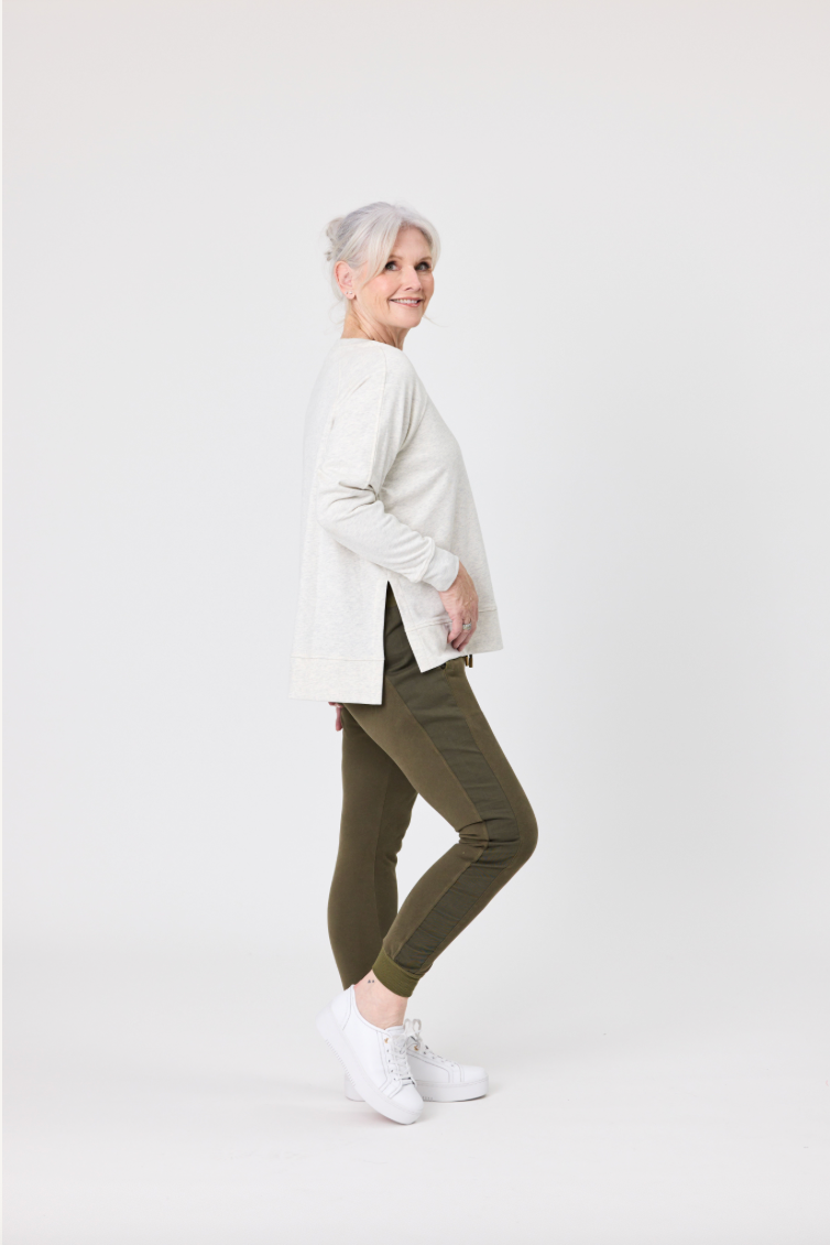 Asta Top - Light Marle