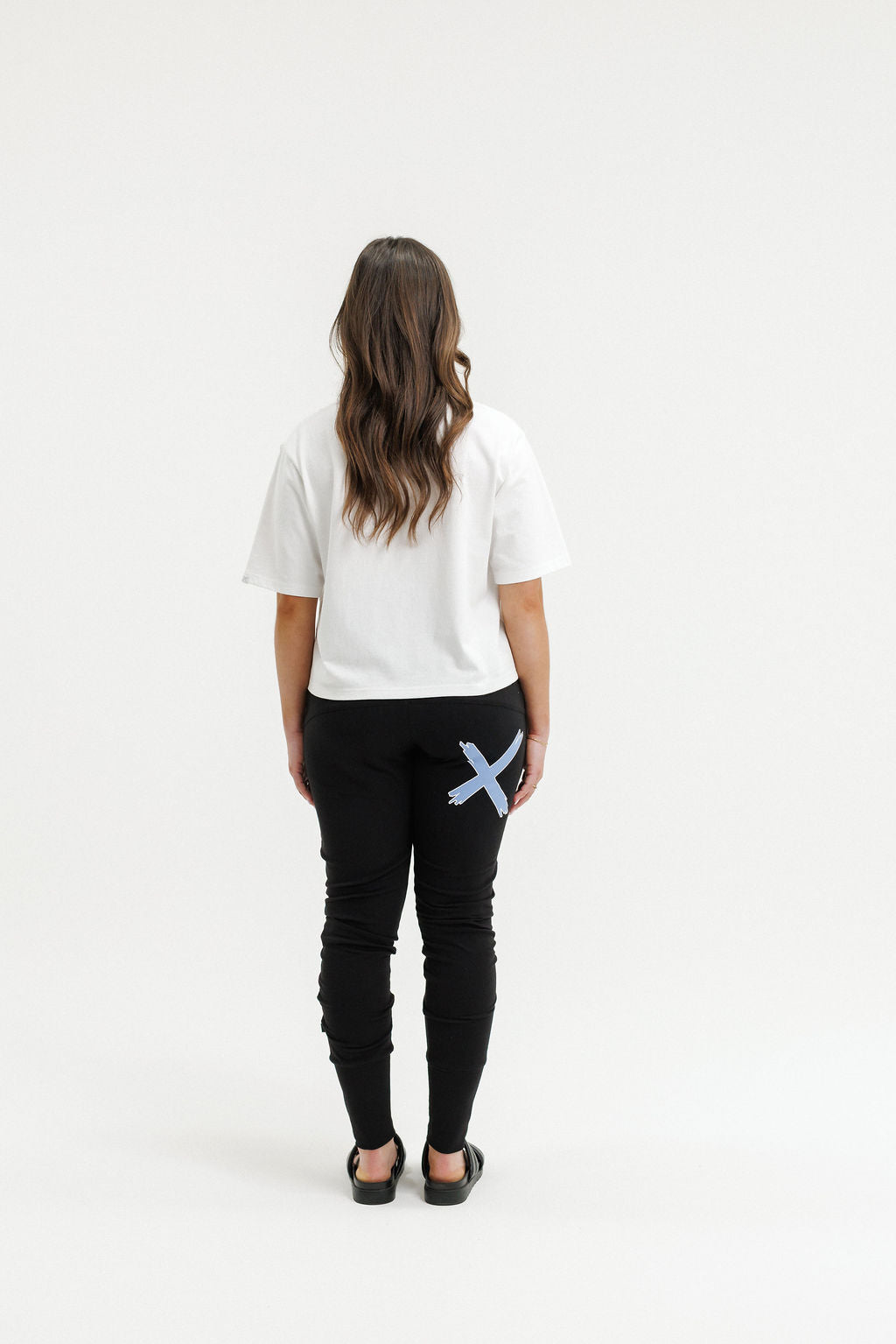 Apartment Pant - Hydrangea/White X