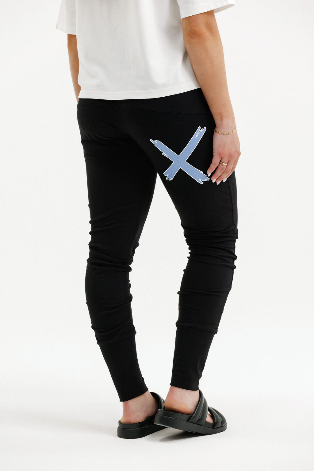 Apartment Pant - Hydrangea/White X