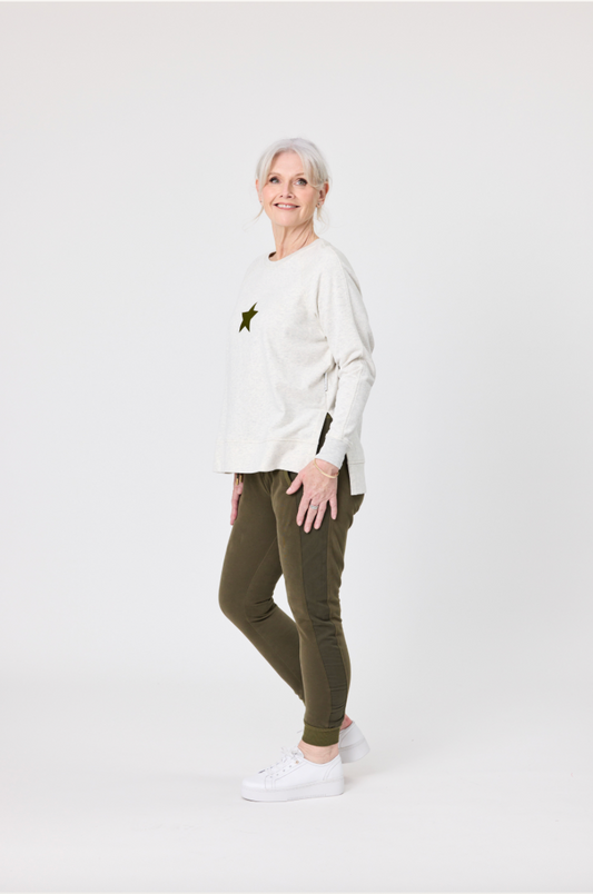 Asta Top - Light Marle