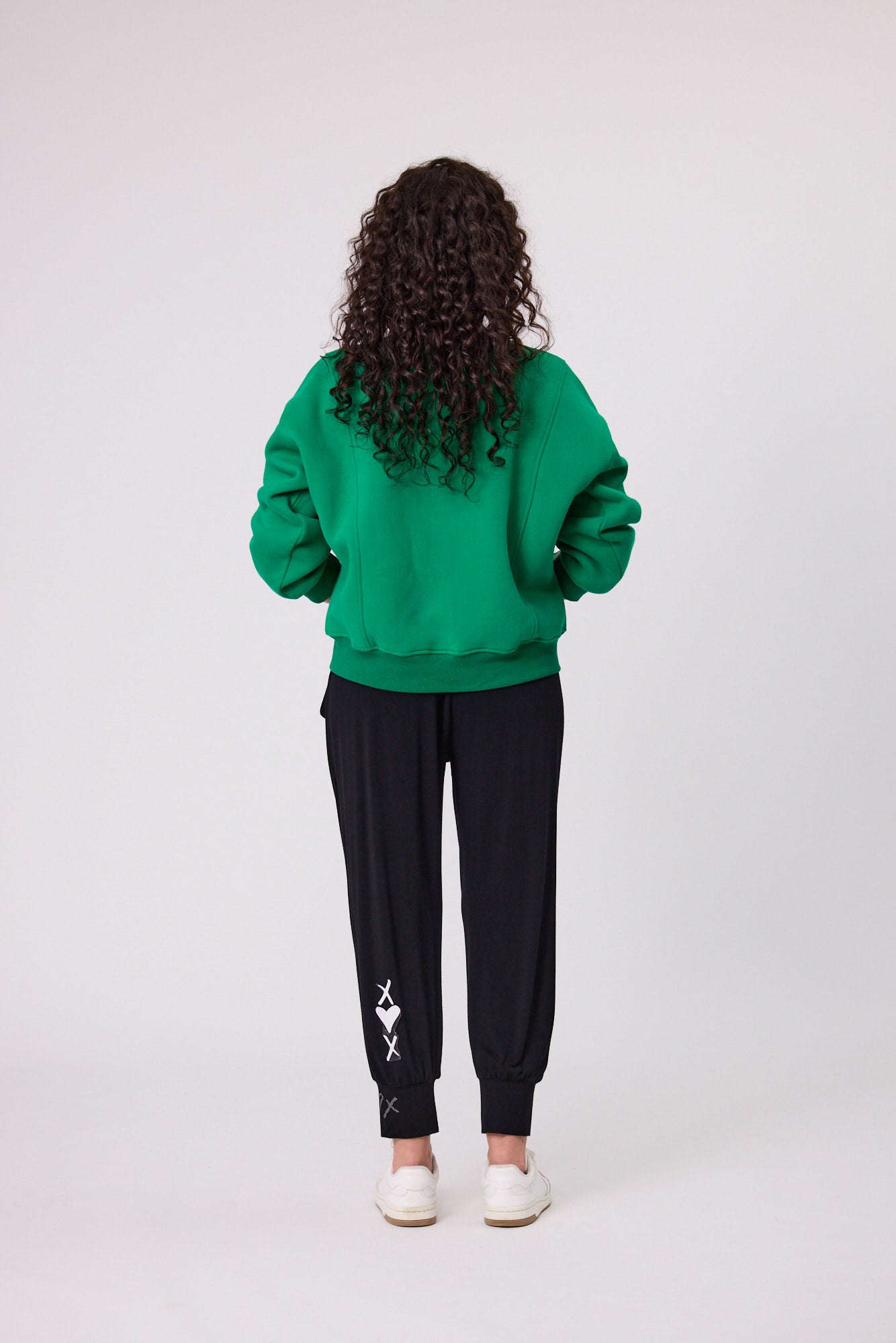 Cali Logo Sweatshirt - C6009 - Emerald Green - Arrived