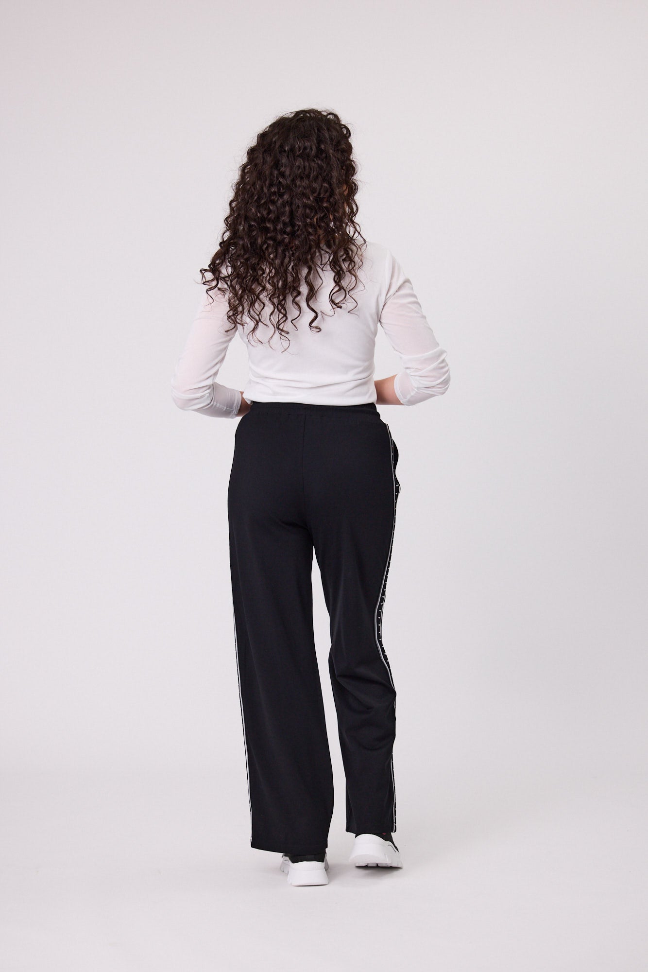 Rylie Side Braid Pant - C6032 - Black - Due Feb/Mar