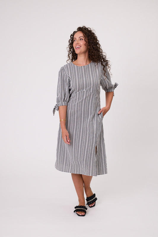 Siena Check Dress