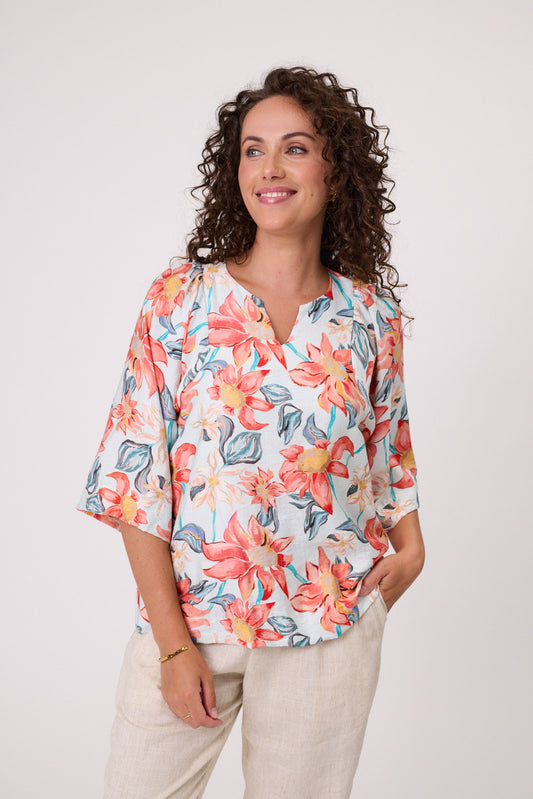Verona Flower Top