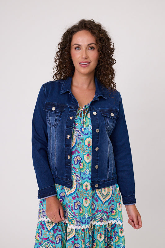 Stretch Denim Jacket