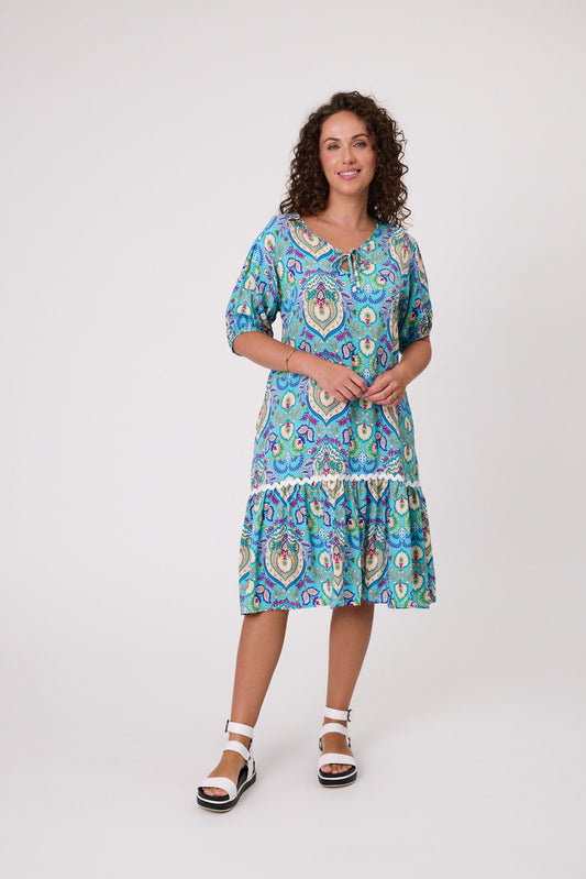Salerno Printed Dress