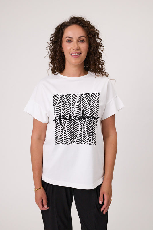 Freedom T-Shirt White/Black