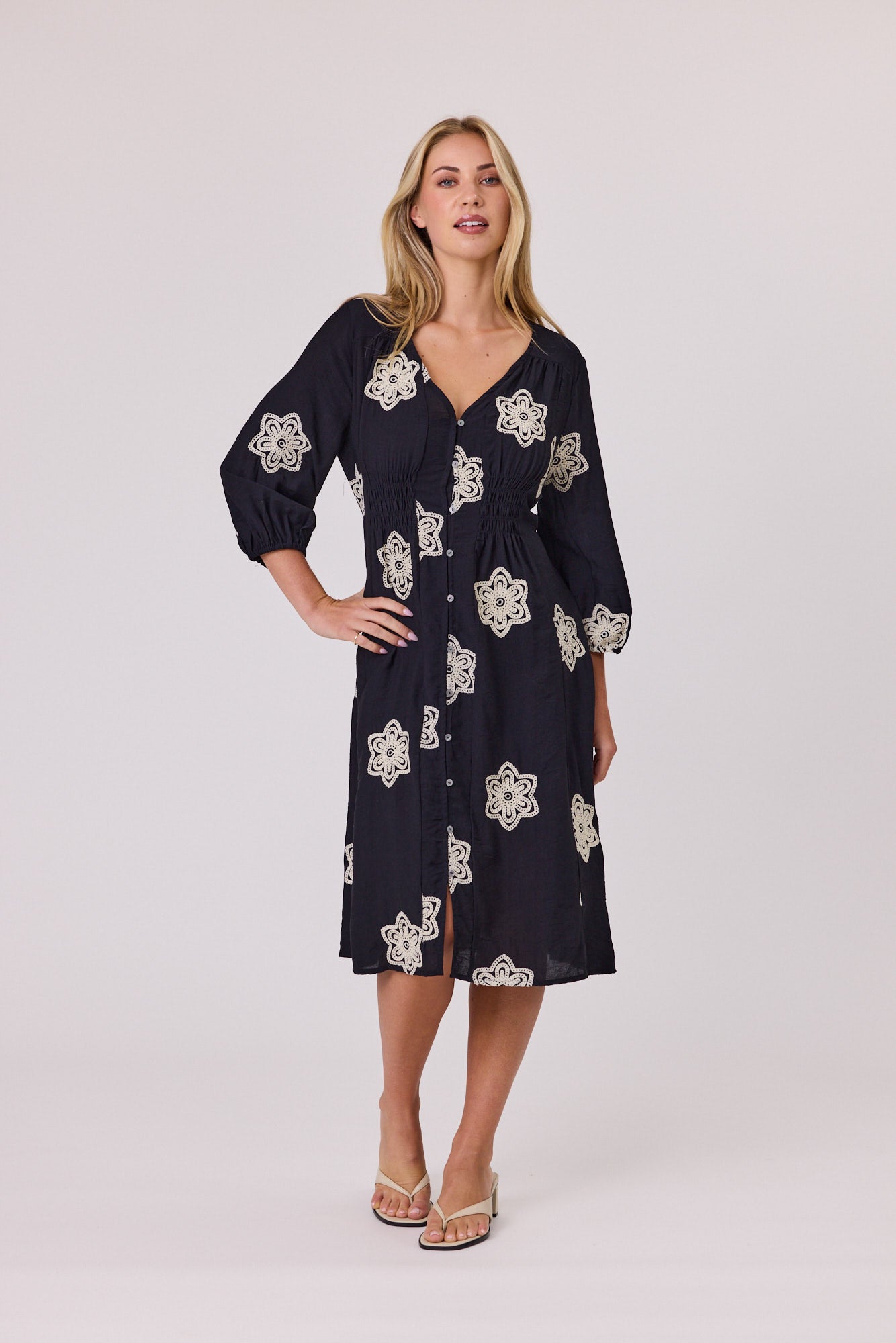 Monaco Dress - Black - DUE AUG/SEPT