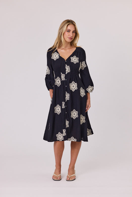 Monaco Dress - Black - DUE AUG/SEPT