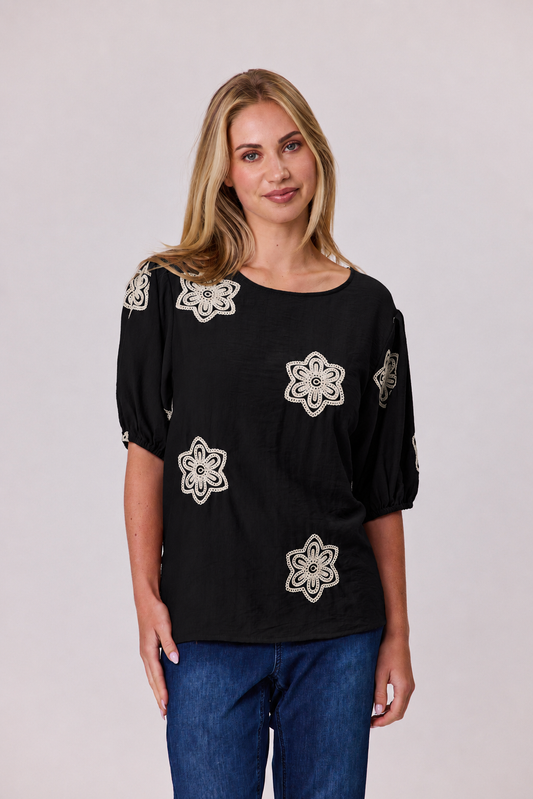Monaco Top - Black - DUE AUG/SEPT