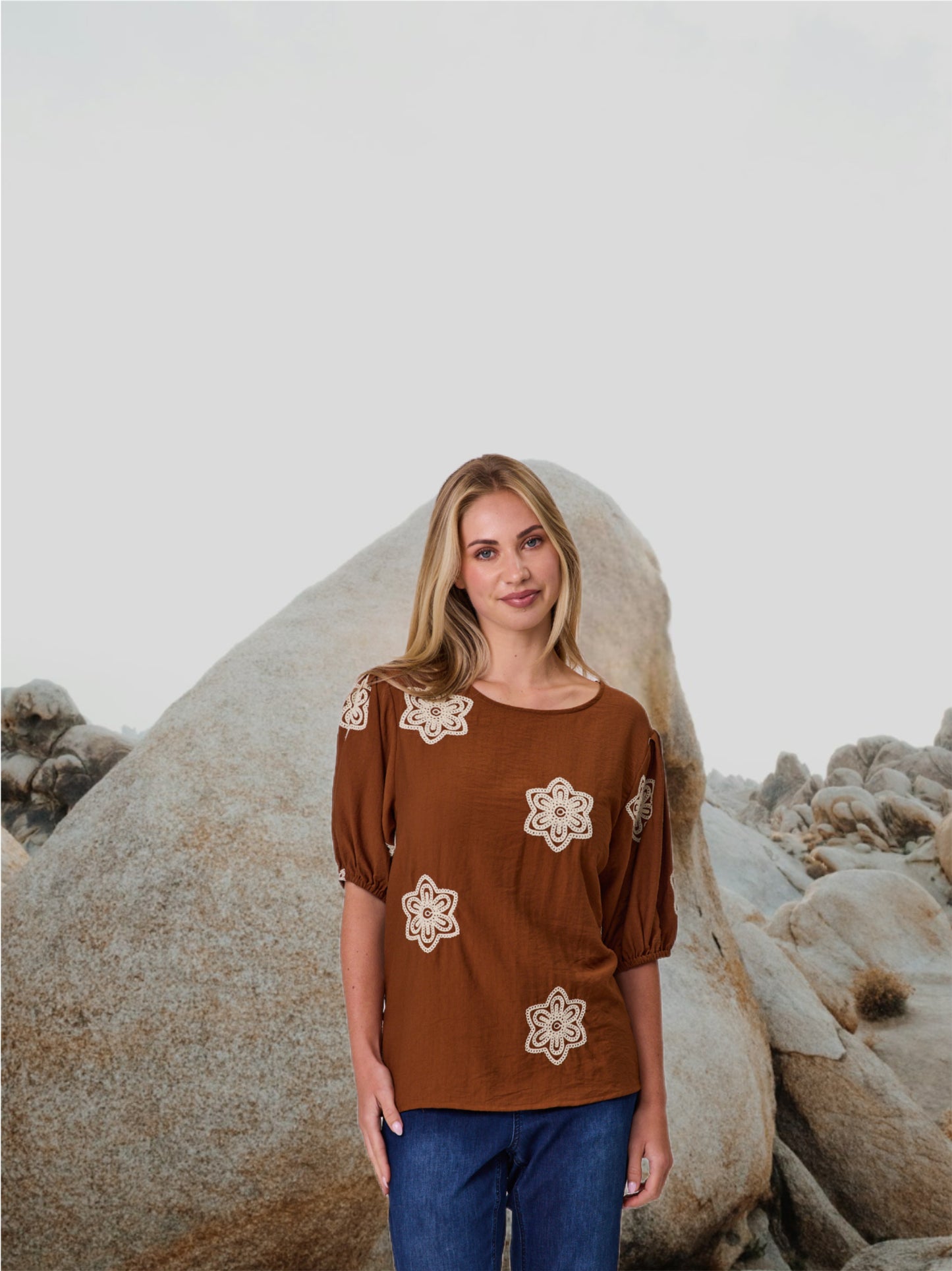 Monaco Top - Cinnamon - DUE AUG/SEPT