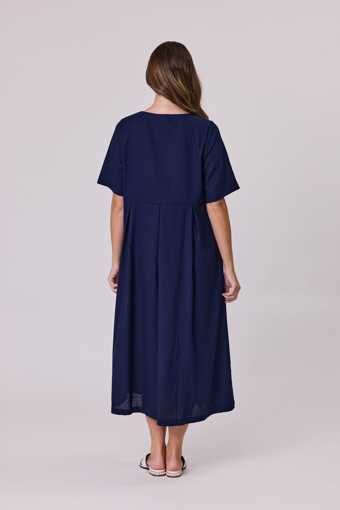 Havana Linen Long Dress - Due Aug/Sept