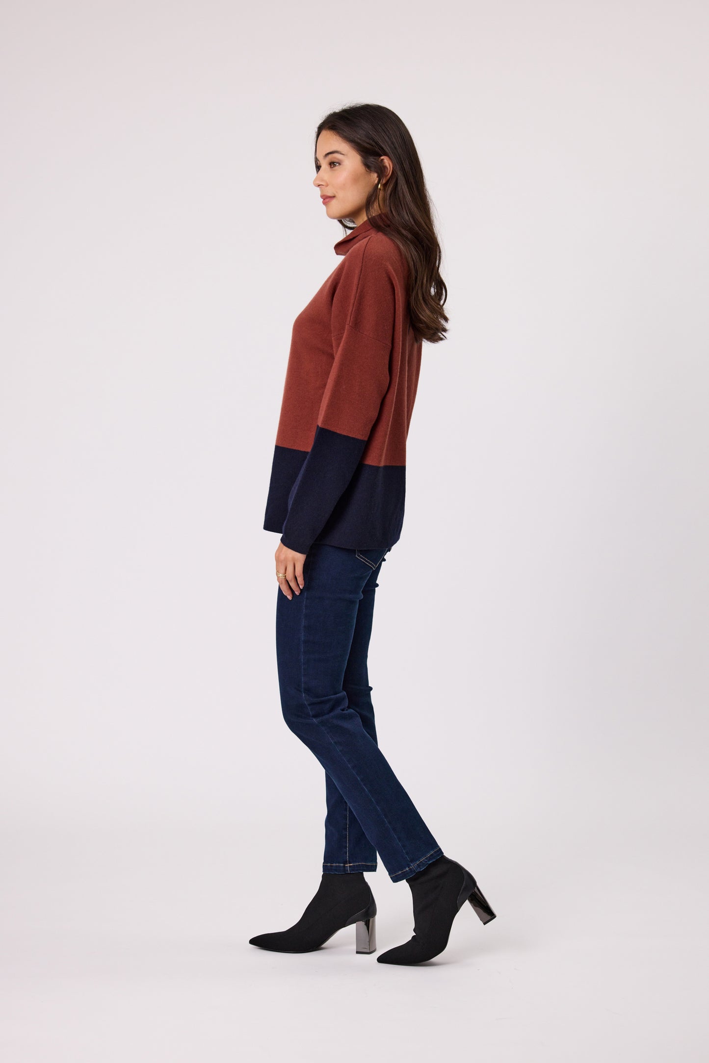 Merit Jumper -DN27888A - Rust - Due Feb