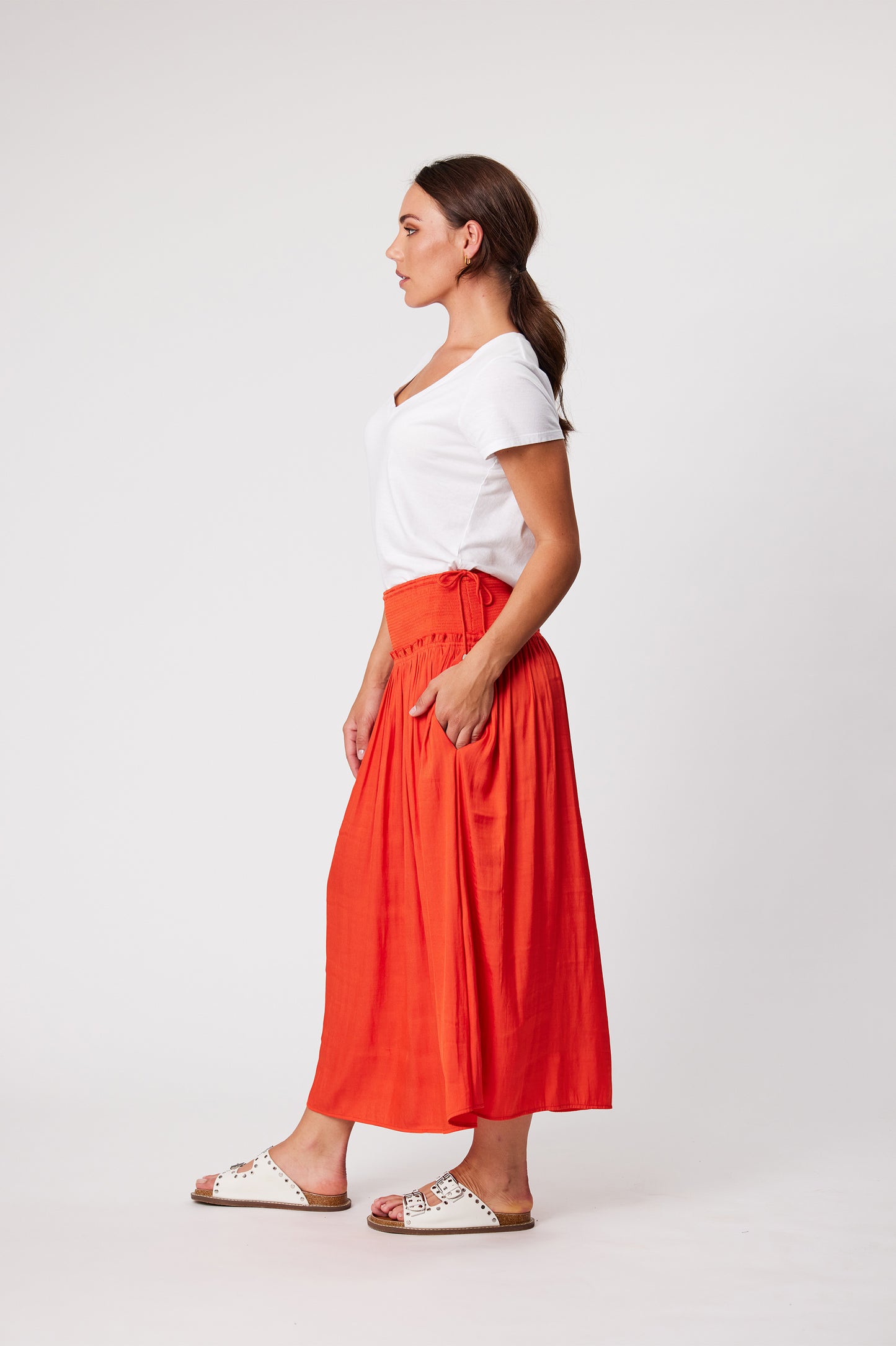 Design Nation - Perk Skirt - DN28478 - Navy or Orange