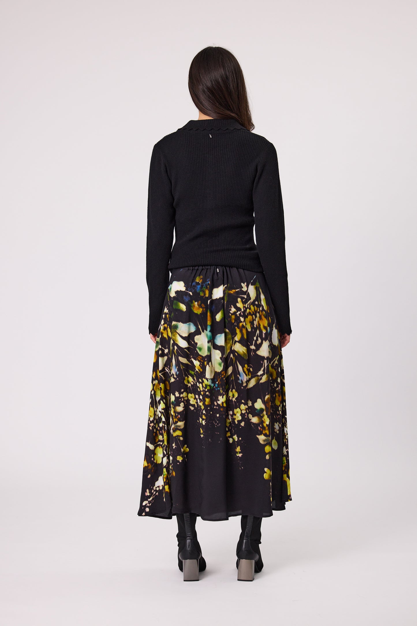 Composer Skirt - DN29424 - Composer Print - Due Feb