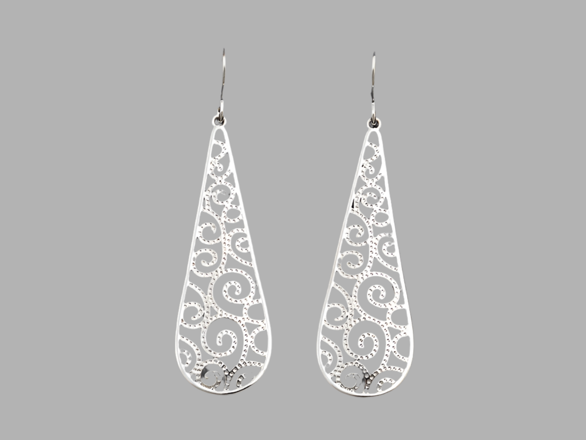 Koru Drop Earrings - MSE1068