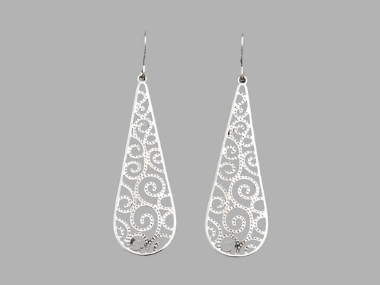 Koru Drop Earrings - MSE1068