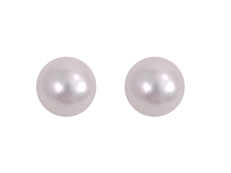 White Pearl Studs - PL0045