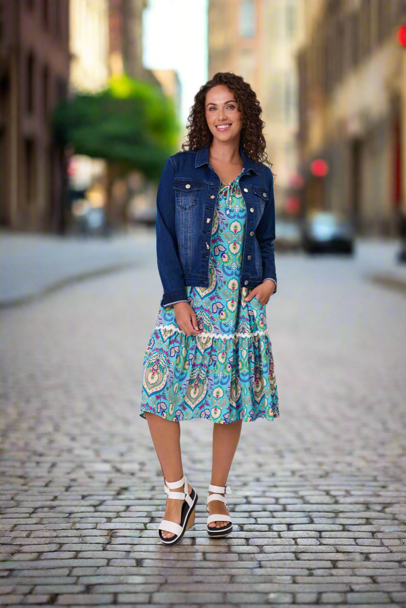 Stretch Denim Jacket