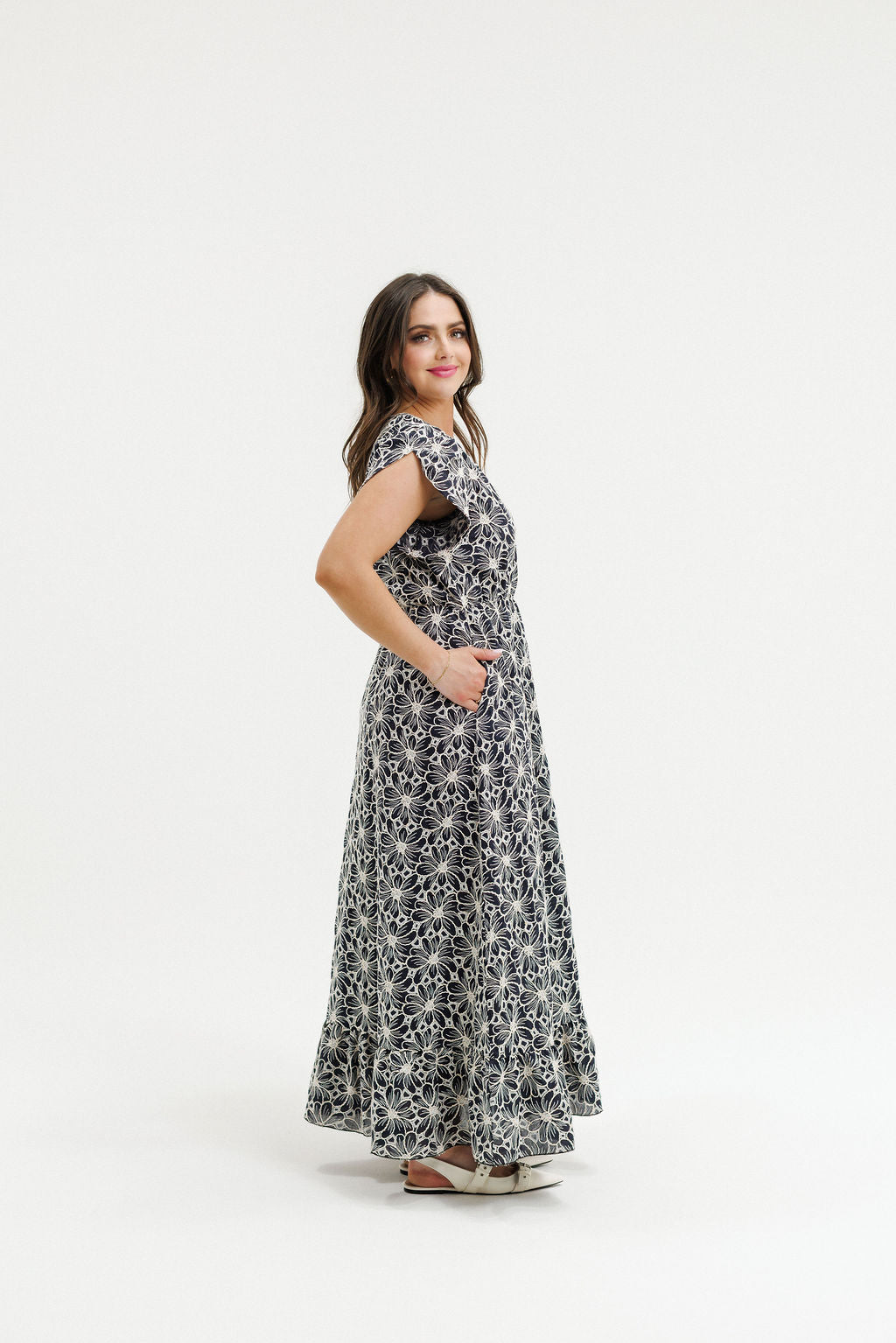 Greta Dress - Black Champagne - Coming Soon