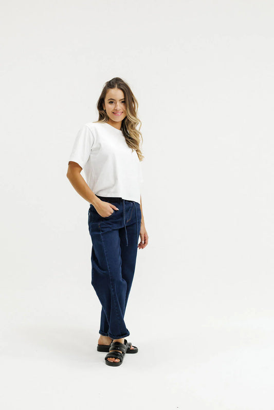 Barrell Leg Jeans - Indigo Wash