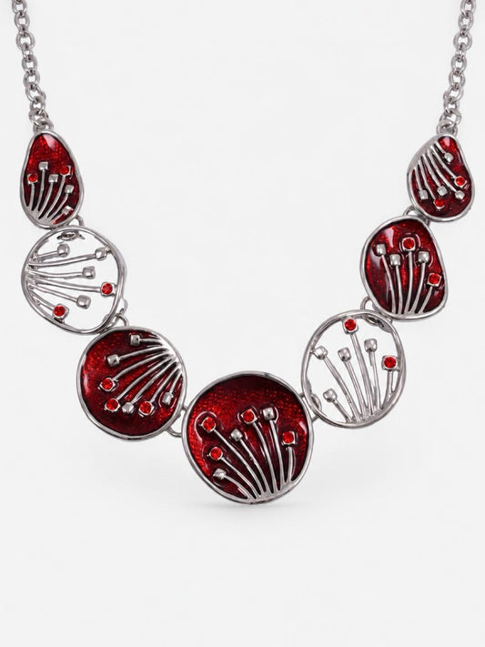 Red Pohutukawa Necklace NC2233