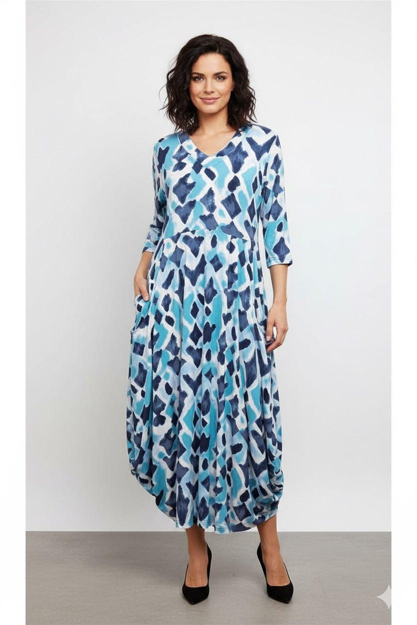 Carly Dress Blizzard (New)