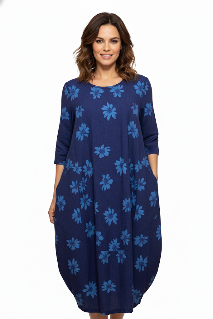 Dune Dress Indigo