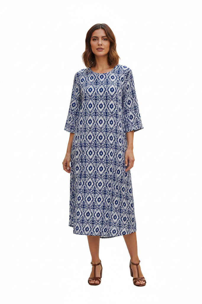 Dune Dress Regal Print