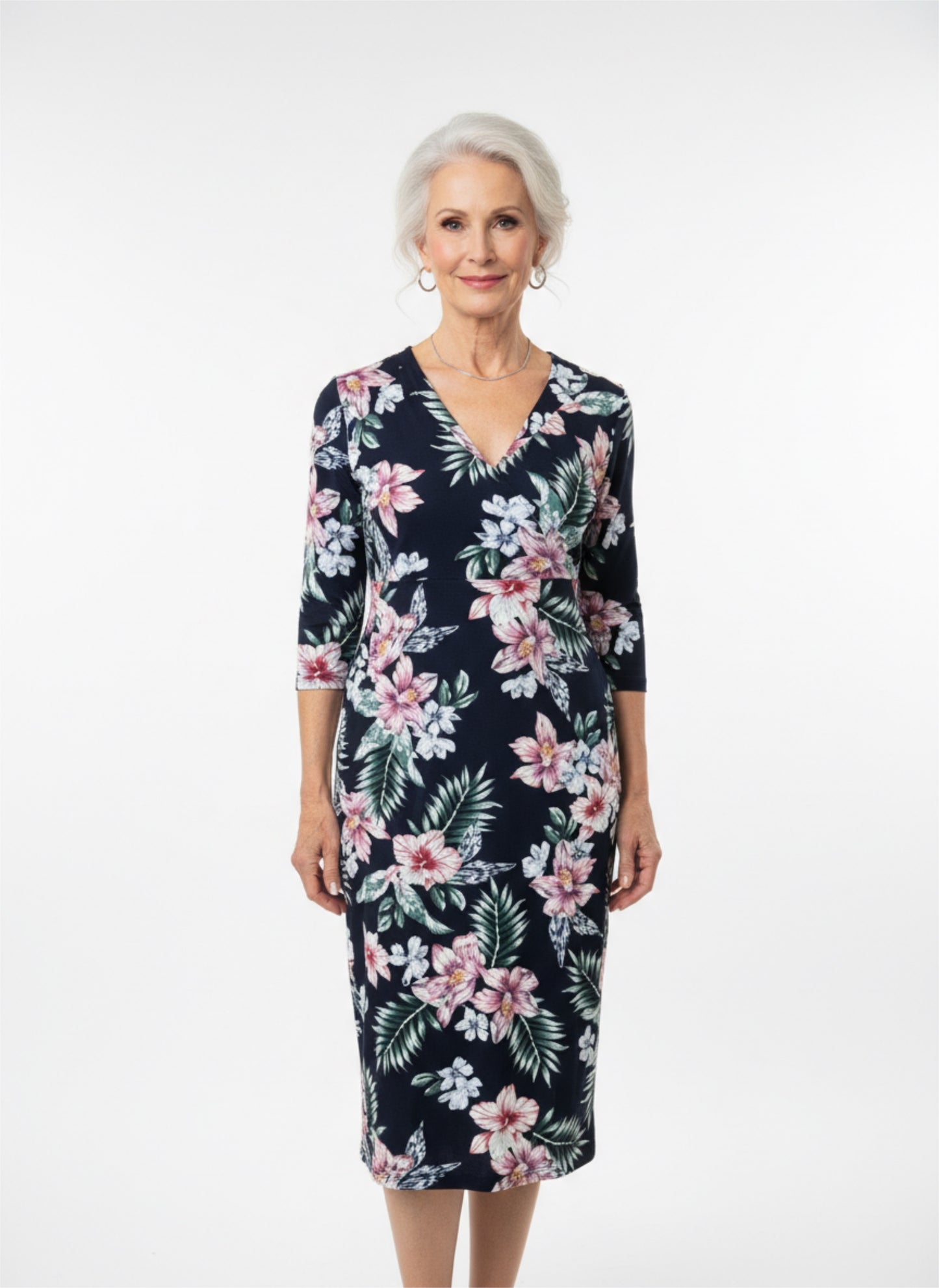 Carly Dress Hibiscus - 50% Off