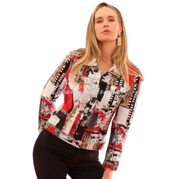 Knit Jacket - Bookworm