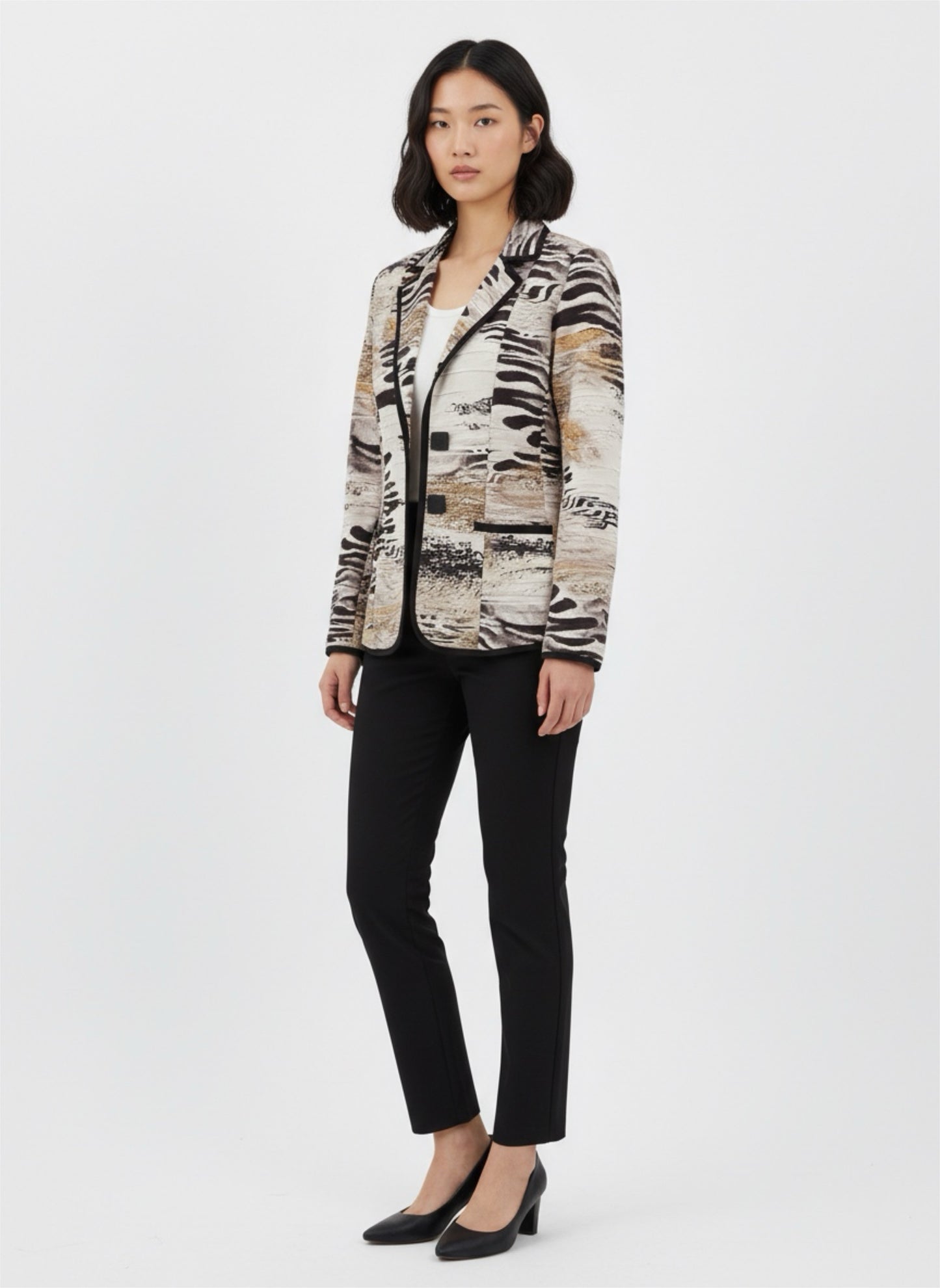 Knit Blazer - Unbalanced