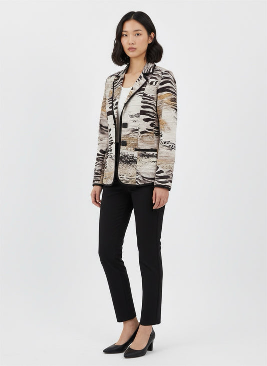 Knit Blazer - Unbalanced