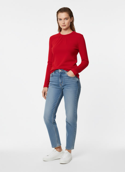 Lilia Merino Top - Heart