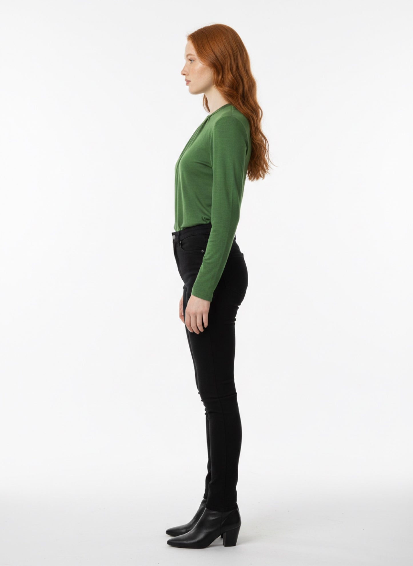 Lilia Merino Top - Vine