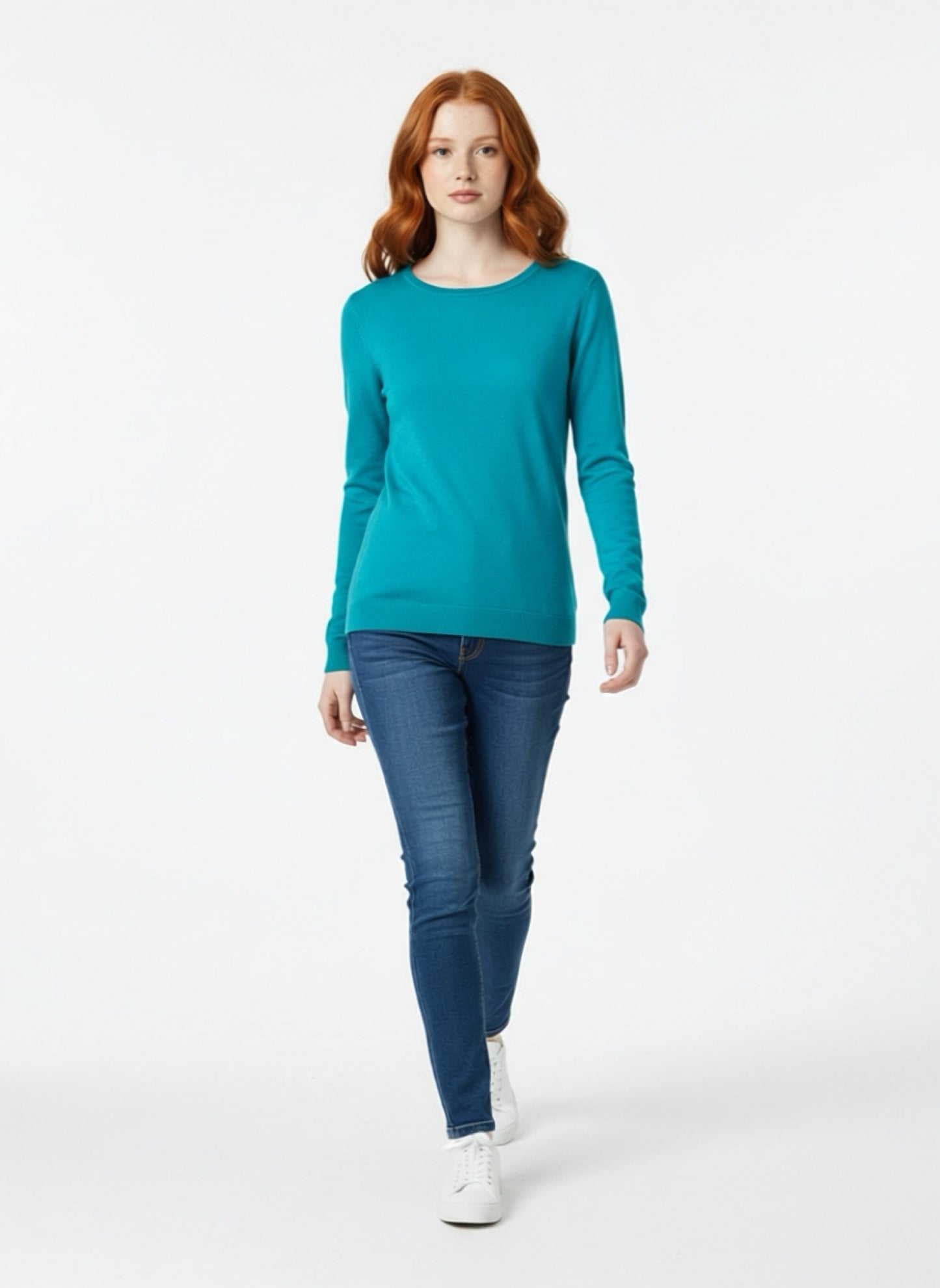 Harper Crew Merino Seaglass