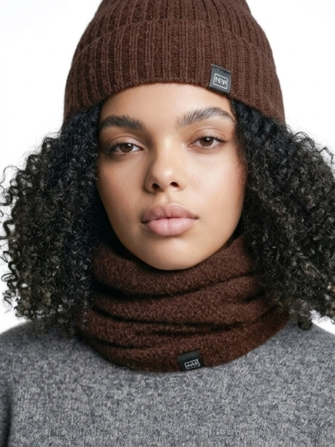 Possum/Merino Neck Warmer - Rimu