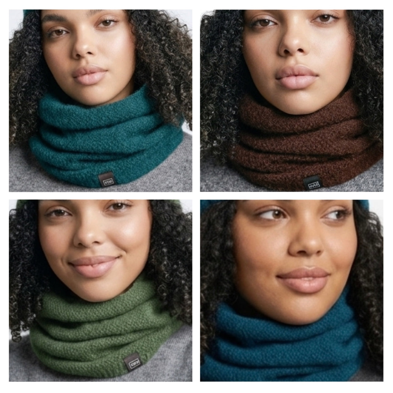Possum/Merino Neck Warmer - Tui