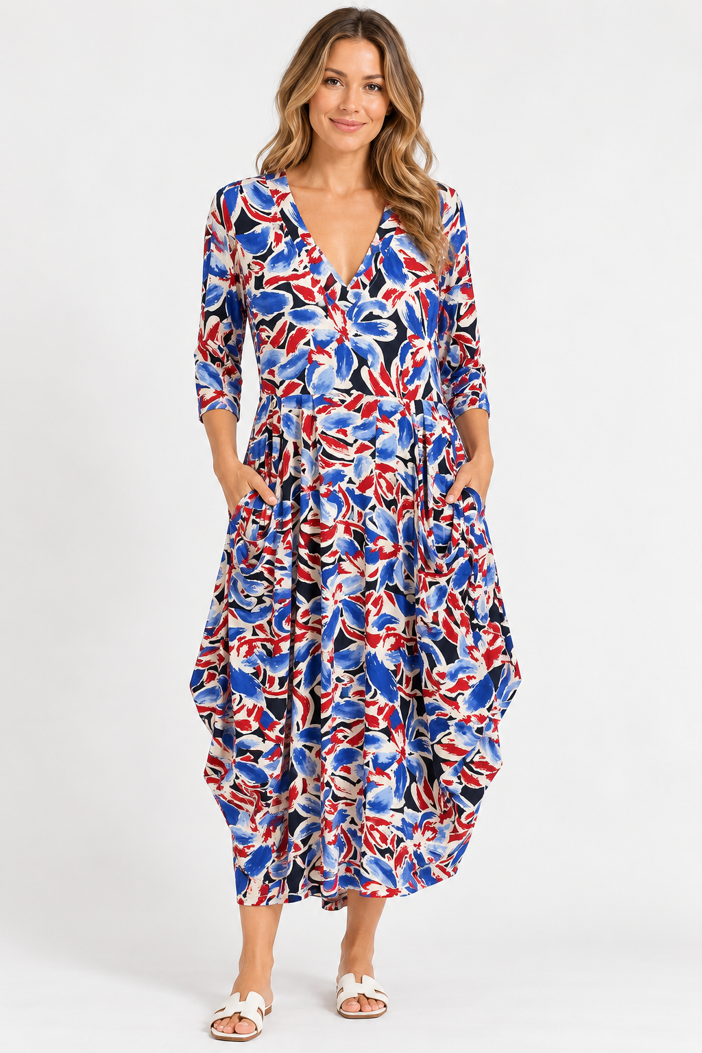 Carly Dress - Riviera