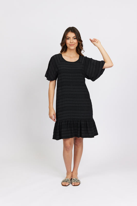 Knewe - K1048 Eclipse Dress - Black $99 XMAS DRESS SPECIAL