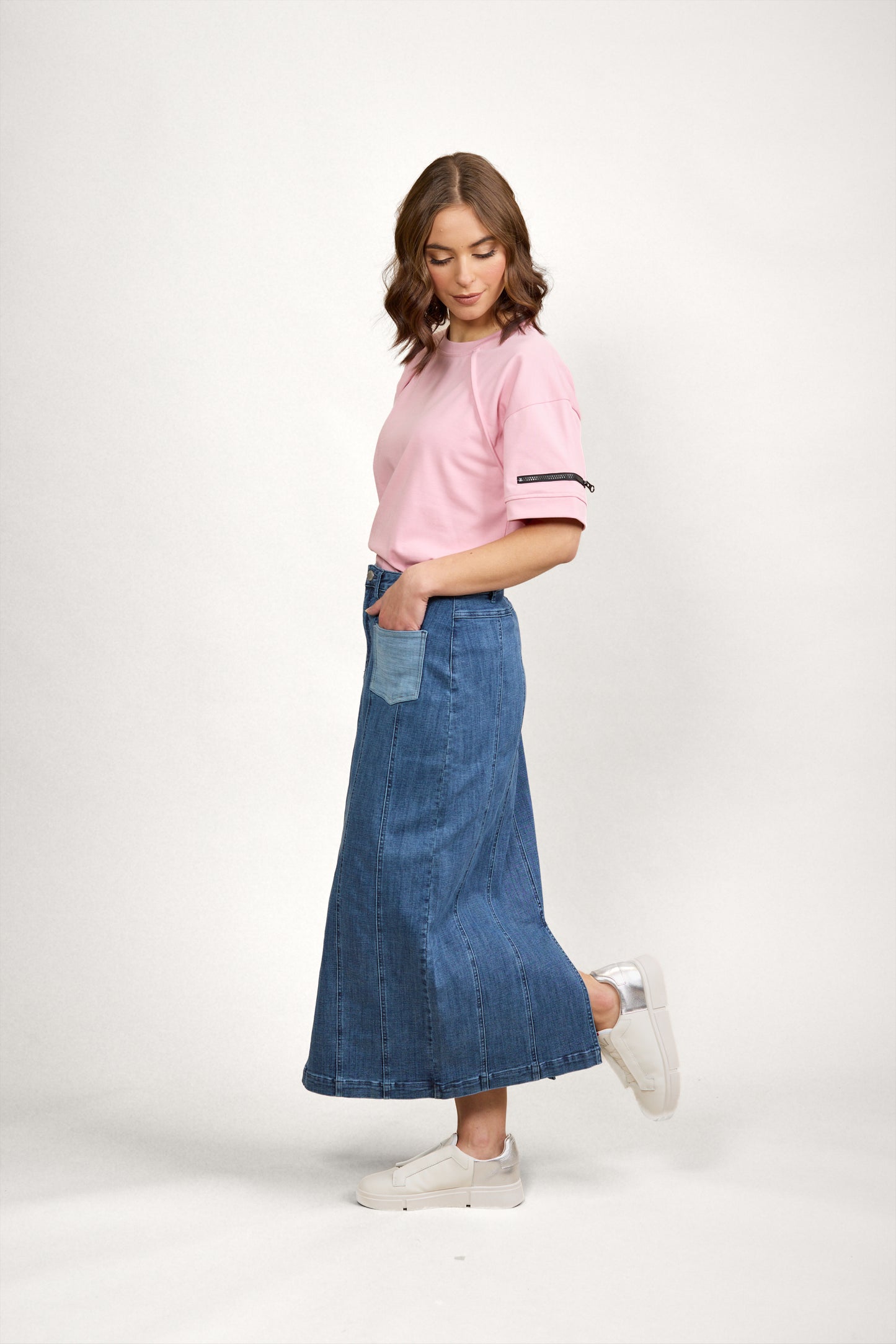 Cooper Skirt - K4032 - Blue Wash - Arrived