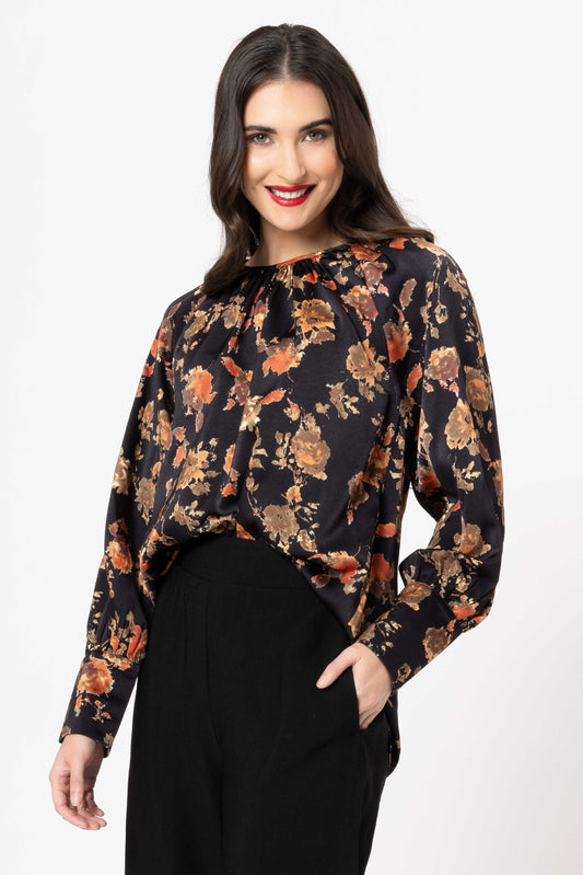 Centered Top Amber Floret