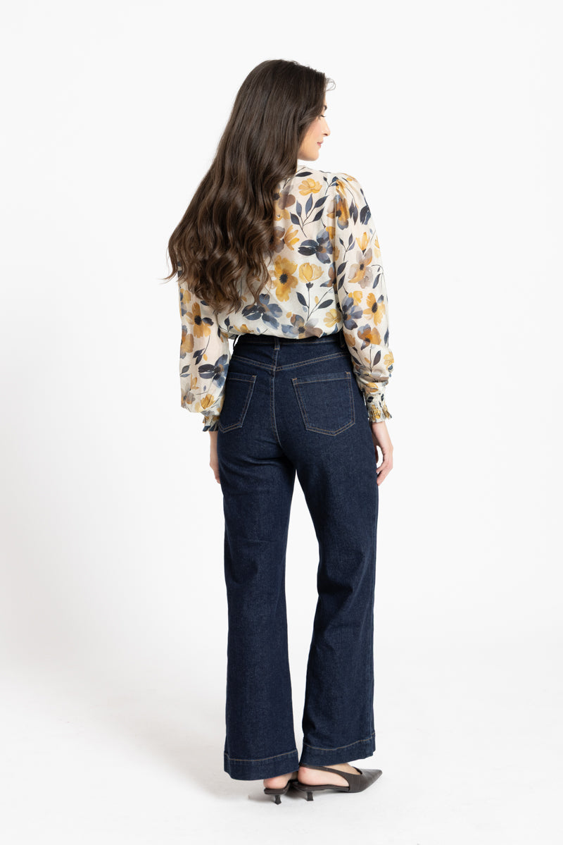 Havana Top - Golden Bloom