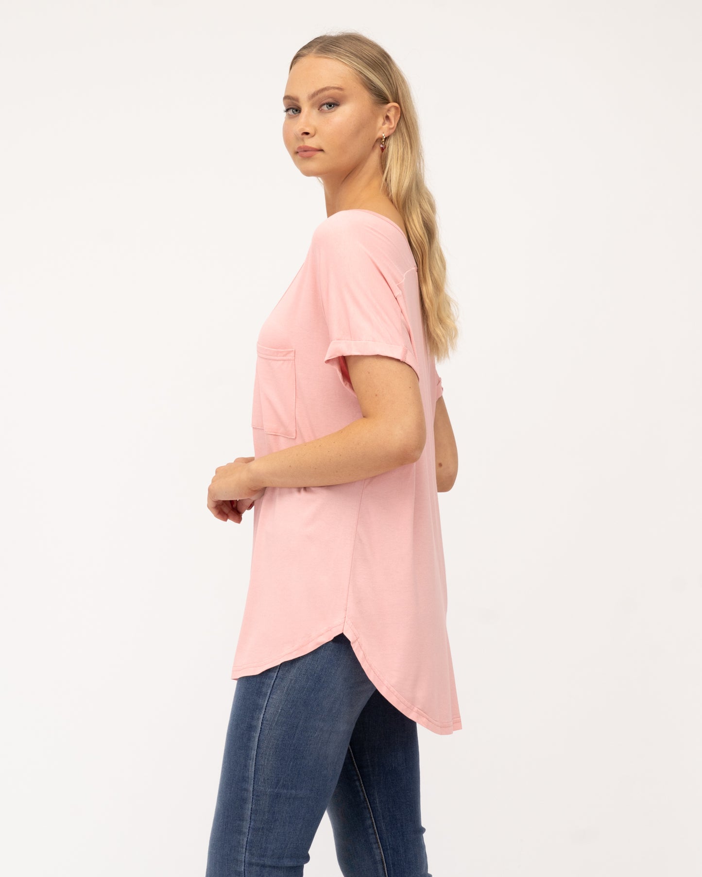 Label of Love - Tee - 7602 - Pink - 50% Off-1x L left aprox 12-14