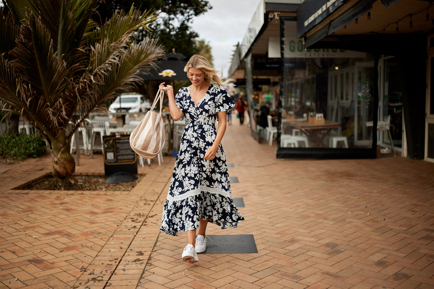 Lemon Tree - Jolander Dress - LT946 - Navy Floral