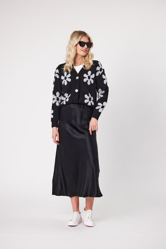 Lemon Tree - Flora Cardi - LTD173 - Black - Arrived - Price Drop