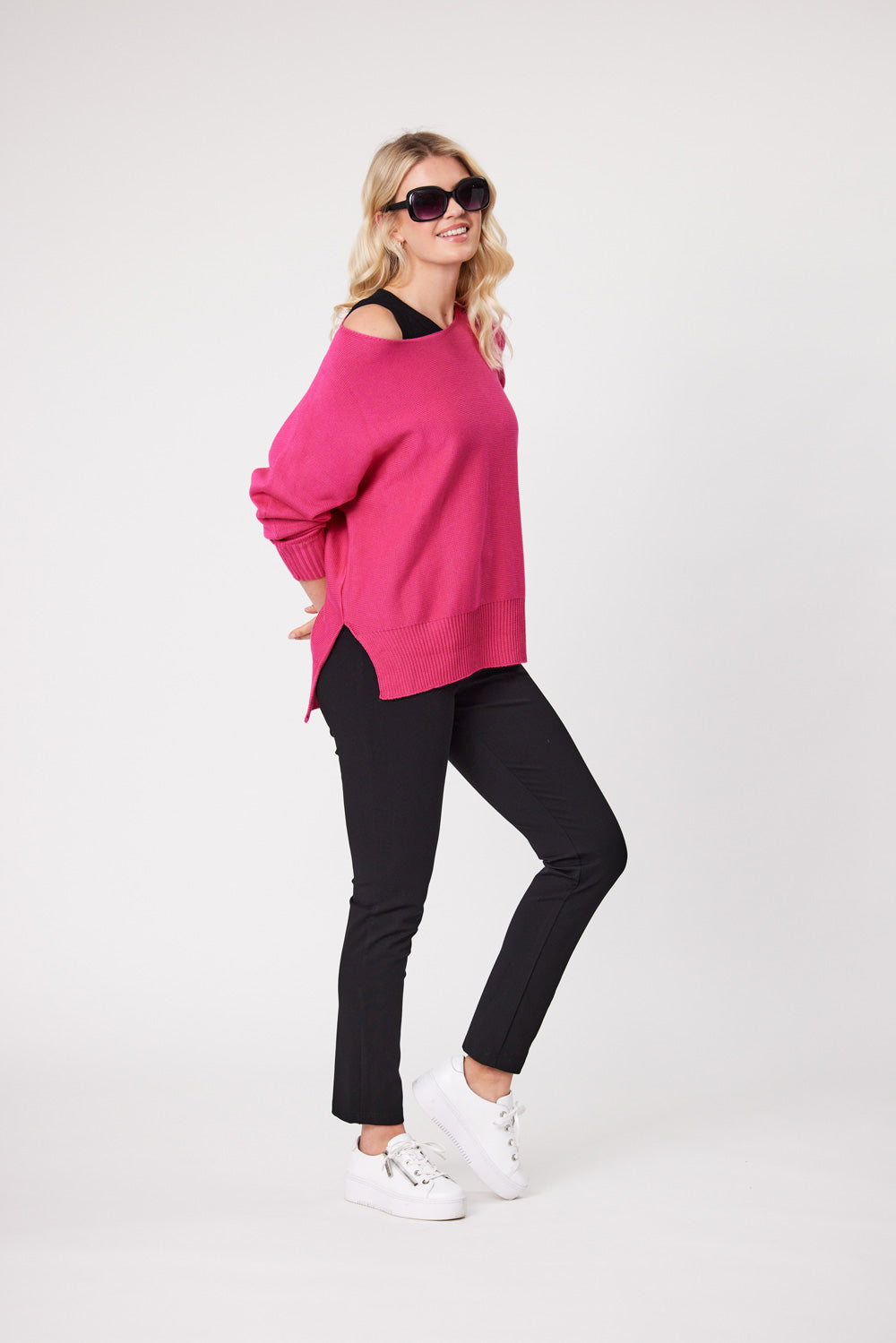 Fionna Knit LTD174 - Cerise - Due Feb