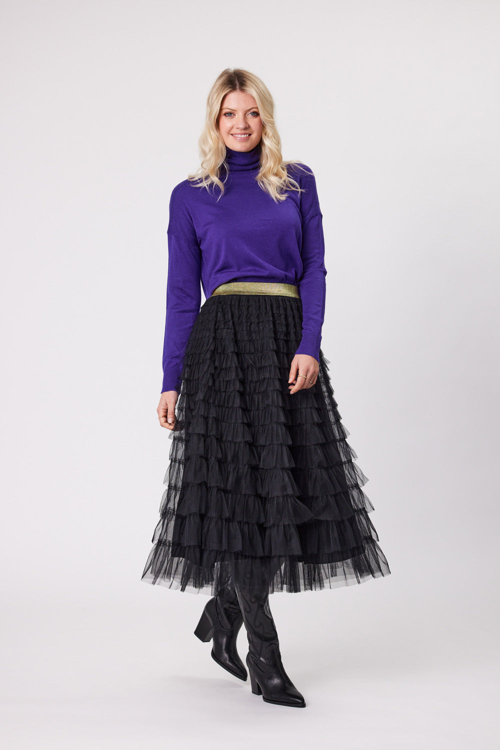 Bonnie Skirt - LTD120 - Black - Due March