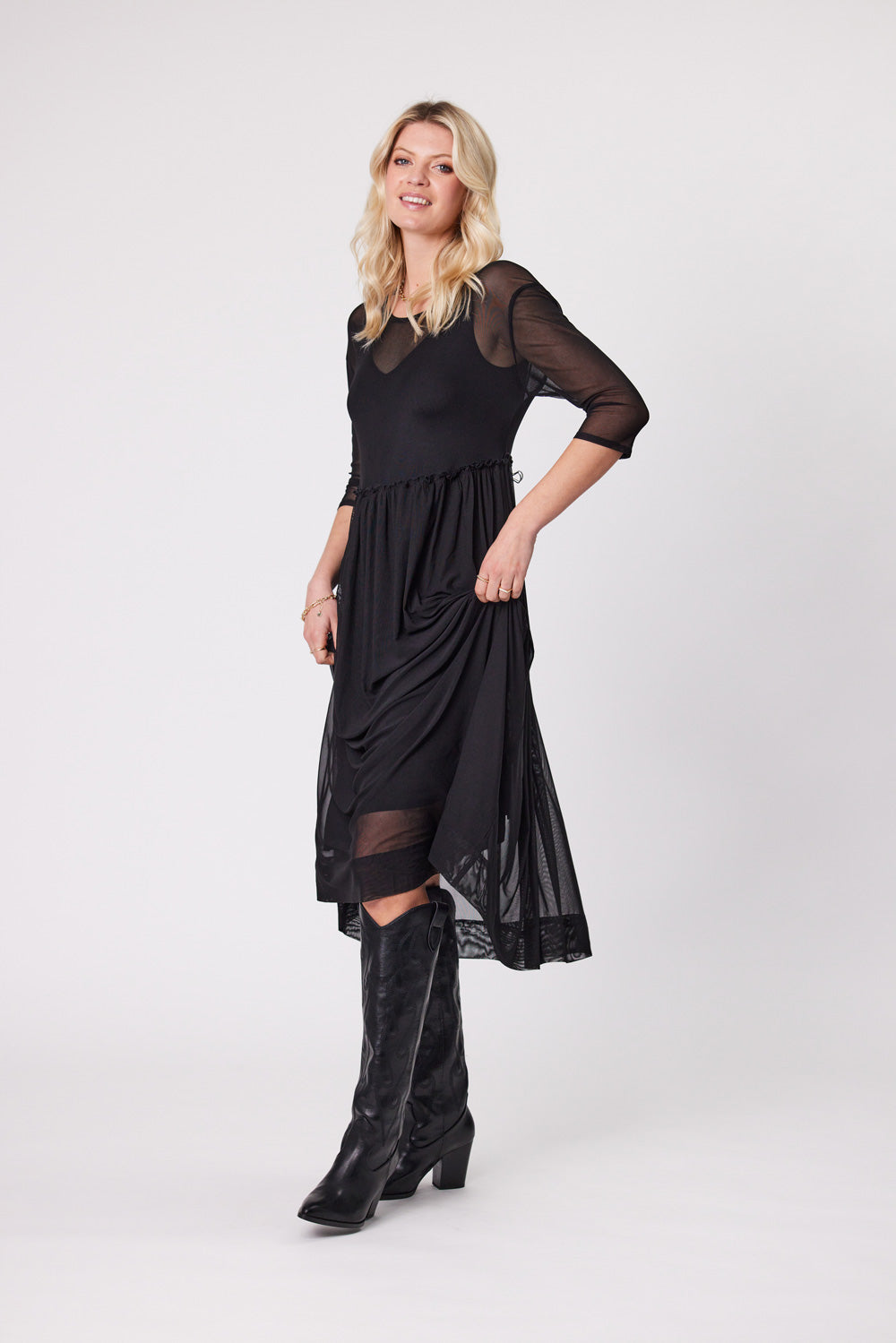 Sarai Dress - LTD140 - Black - Due March