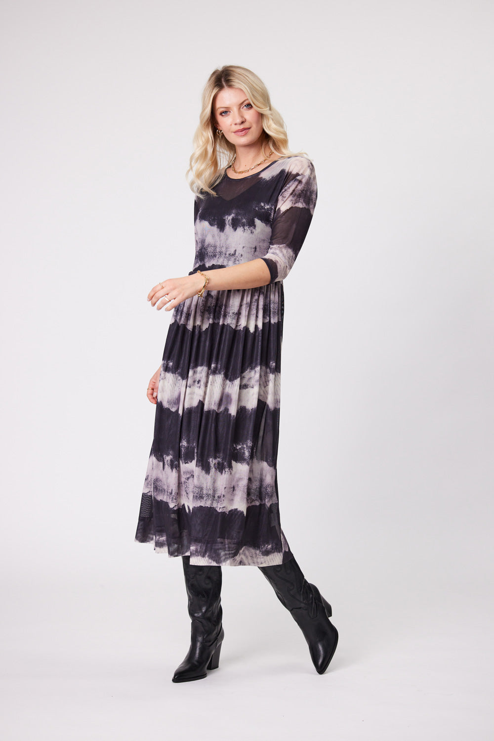 Sarai Dress - LTD140 - Dark Clouds - Due April